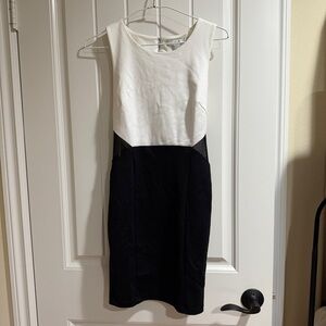 Forever 21 Black and white sleeveless dress